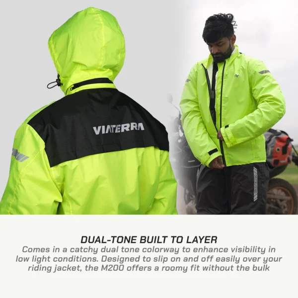 VIATERA P300 RAIN JACKET – WHITEHORSE BIKING GEARS ADDA